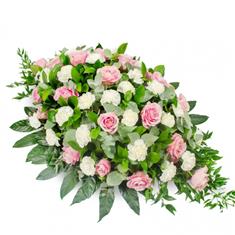  Pink Rose and Carnation Spray