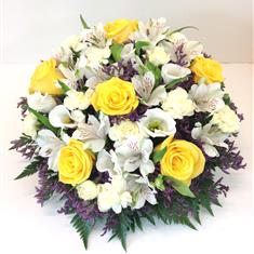 Yellow &amp; White Posy